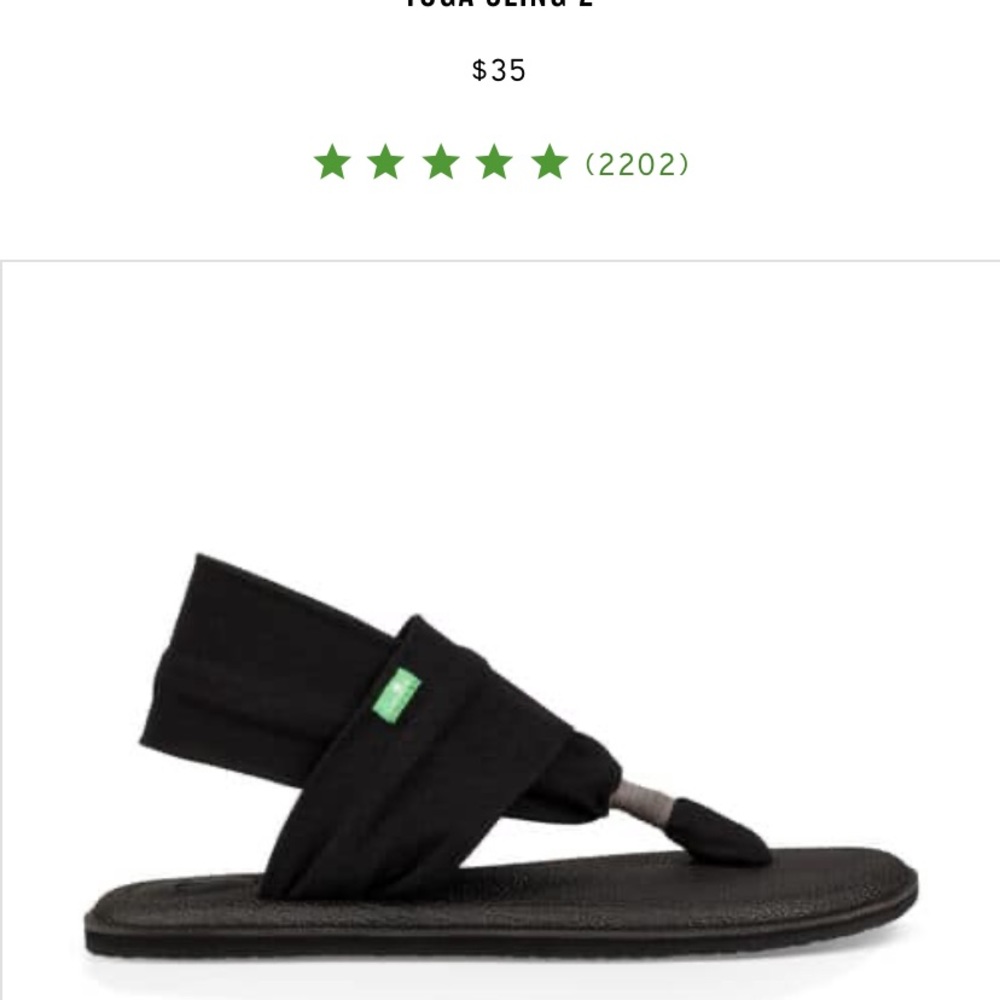 Sanuk sandal size 6